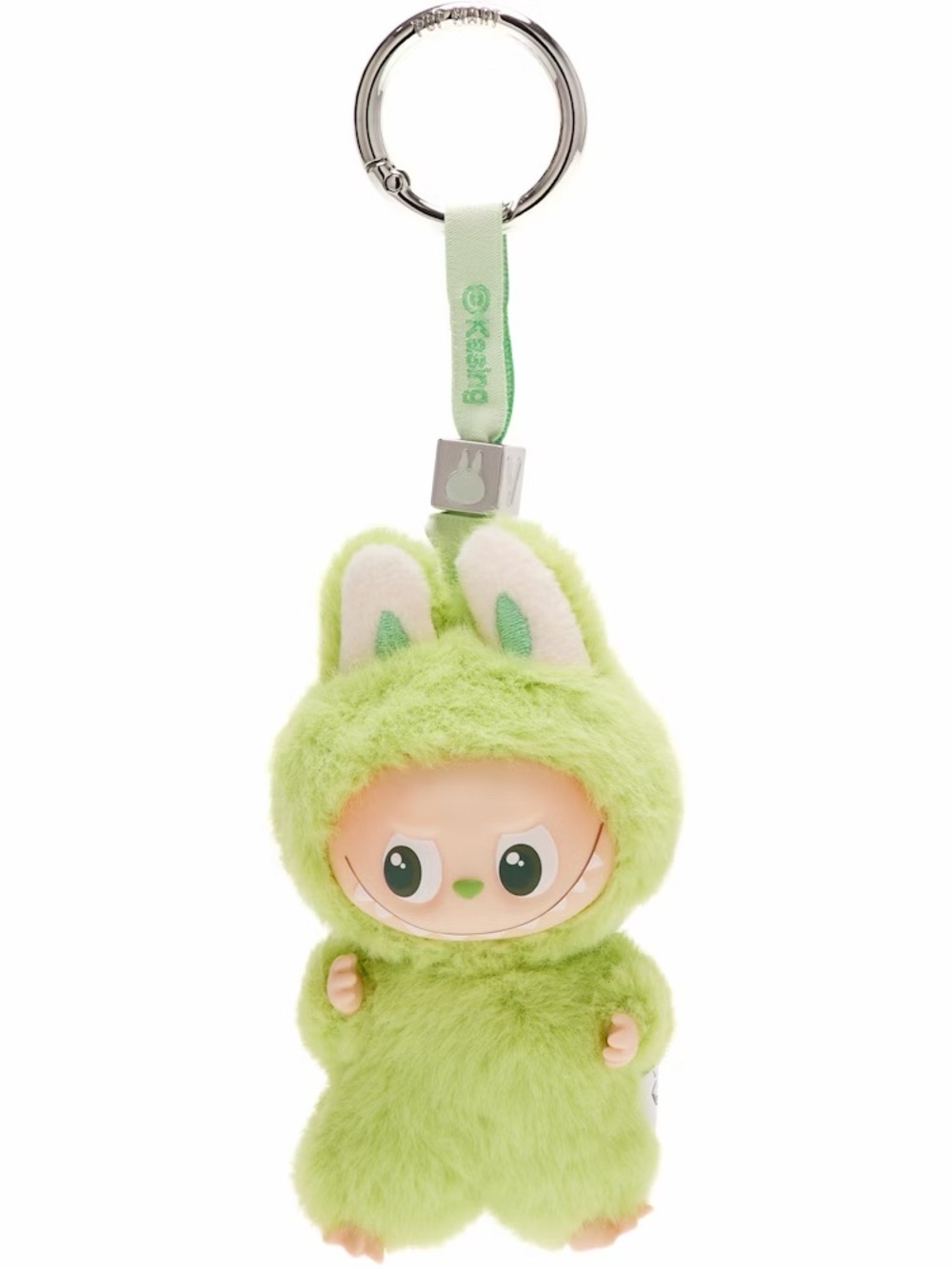 Pin For Love Mini Labubu | V | Bright Green (Open)